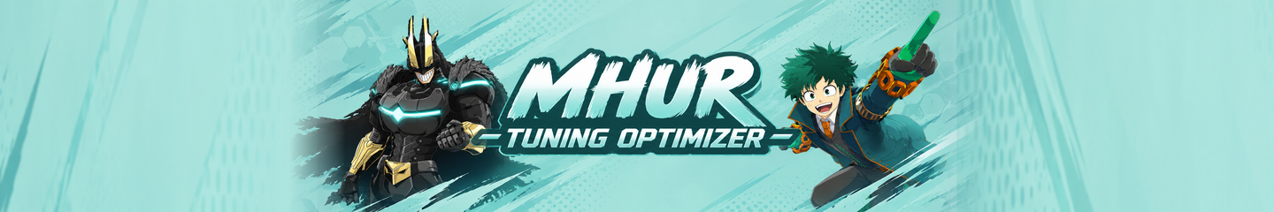 MHUR Tuning Optimizer — My Hero Ultra Rumble build planner